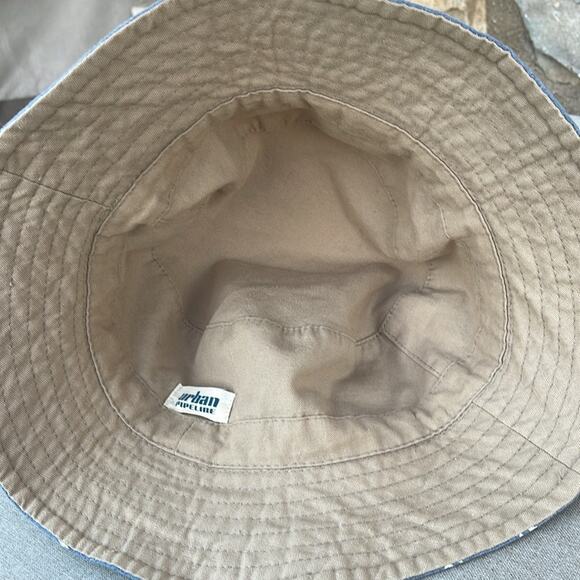 Urban Pipeline blue bucket hat with anchors/nautical - Picture 4 of 5